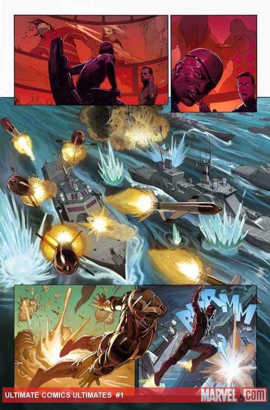 Ultimate Comics Ultimates #1 preview art by Esad Ribic