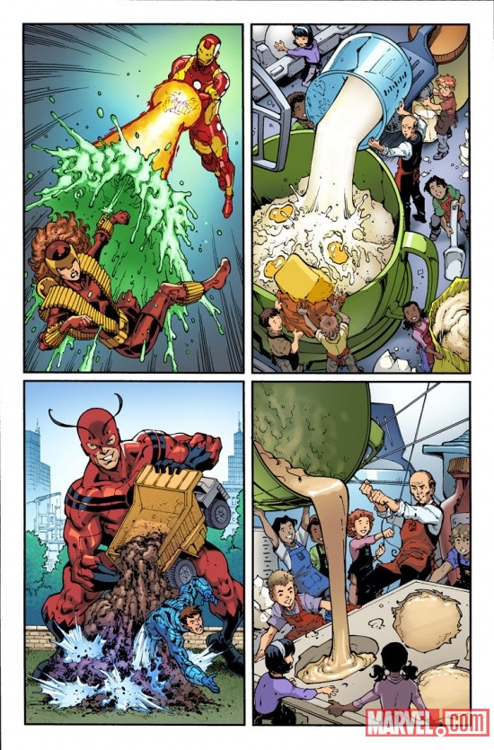 Spider-Man and the Avengers #1 preview art by Todd Nauck