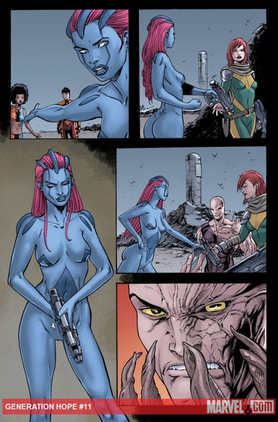 Generation Hope #11 preview art by Tim Seeley
