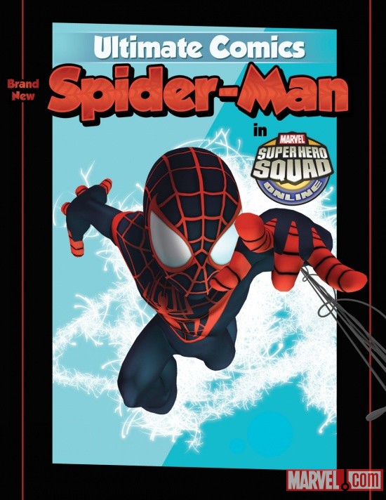 Ultimate Comics Spider-Man in Super Hero Squad Online