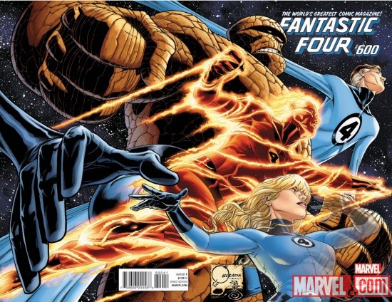 Fantastic Four #600 Cover Art by Joe Quesada