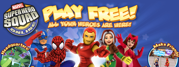 Super Hero Squad Online