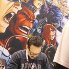 Signing table at Wondercon 2012