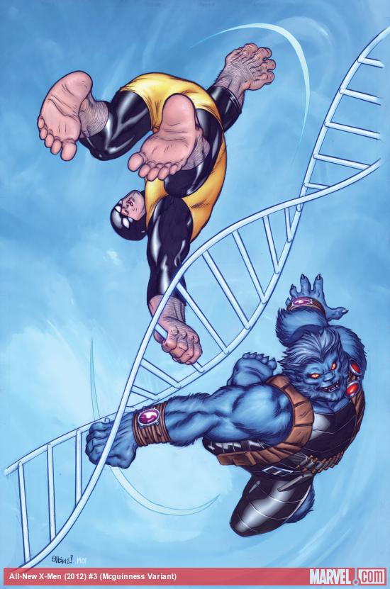 All-New X-Men #3 variant cover by Ed McGuinness
