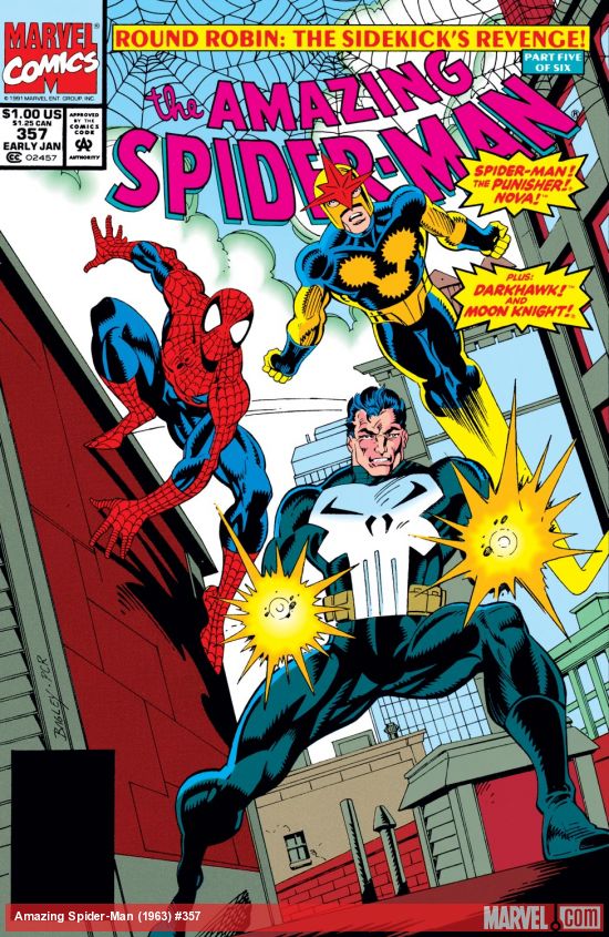 Amazing Spider-Man (1963) #357 Cover