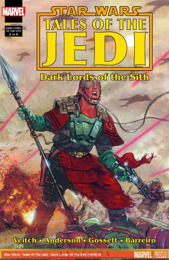 Star Wars: Tales of the Jedi - Dark Lords of the Sith (1994) #2