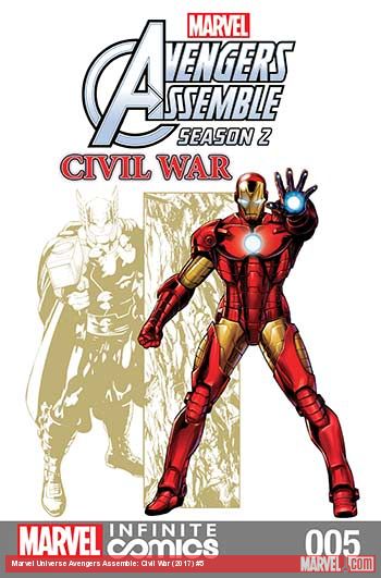 Marvel Universe Avengers Assemble: Civil War (Digital Comic) (2017) #5