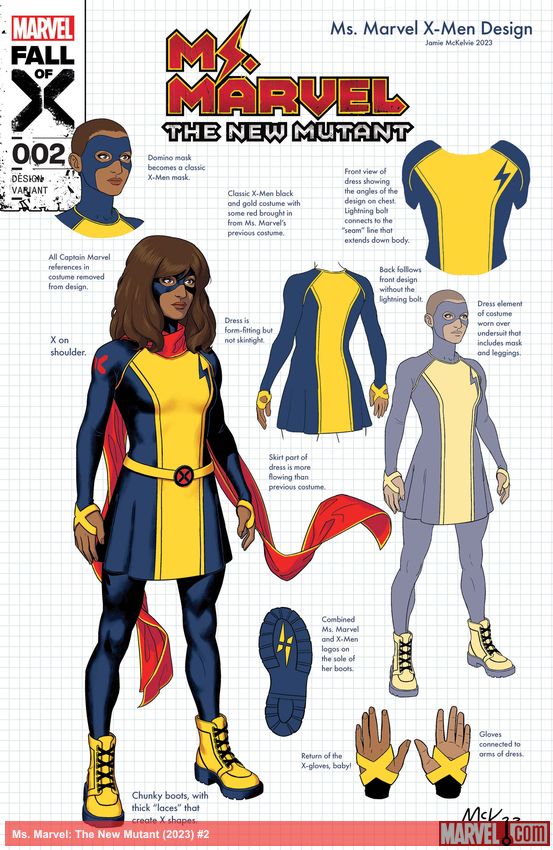 Ms. Marvel: The New Mutant (2023) #2 (Variant)