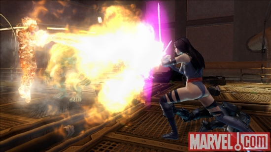 Psylocke in Marvel: Ultimate Alliance 2