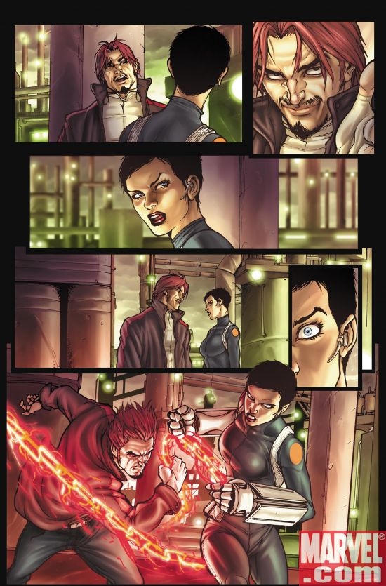 SECRET WARRIORS #1 preview art by Stefano Caselli