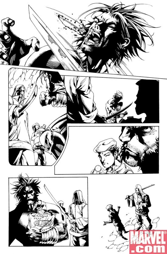 WOLVERINE: MANIFEST DESTINY #3 preview art by Stephen Segovia