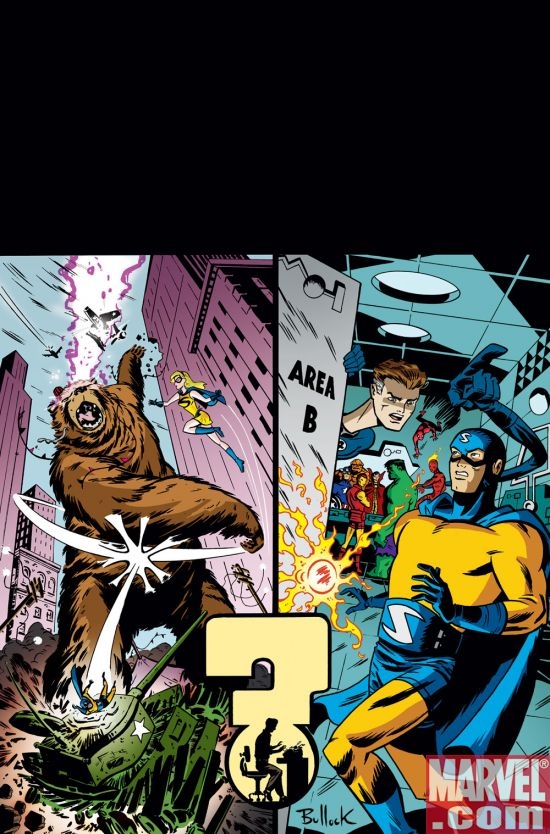 AGE OF THE SENTRY #2 cover by Dave Bullock