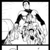 DAMAGE CONTROL #1 black and white art by Salva Espin