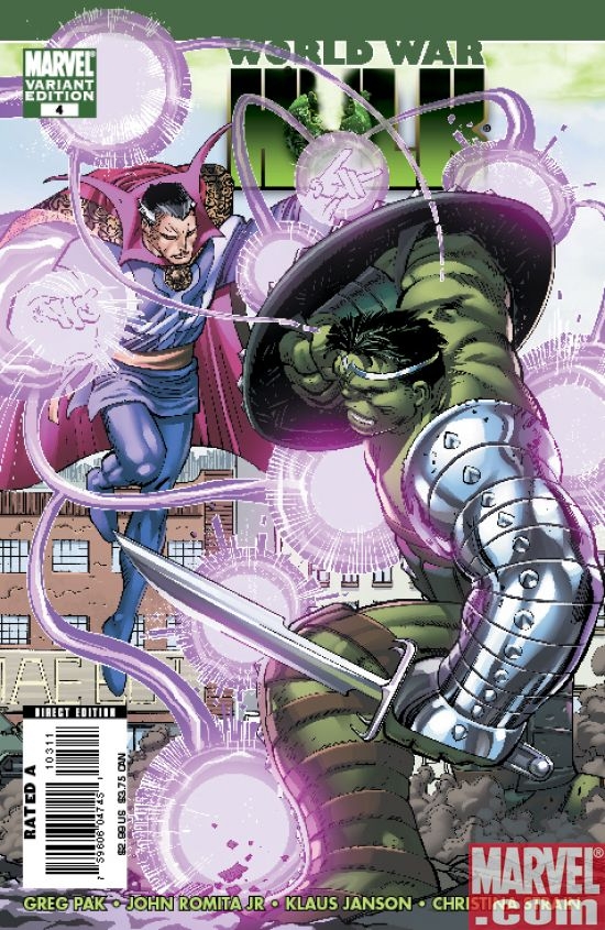 World War Hulk #4 Romita JR Cover