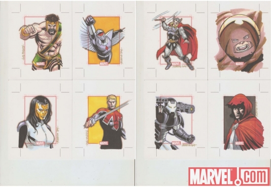 Marvel 70th Anniversary sketch card by Ryan Orosco