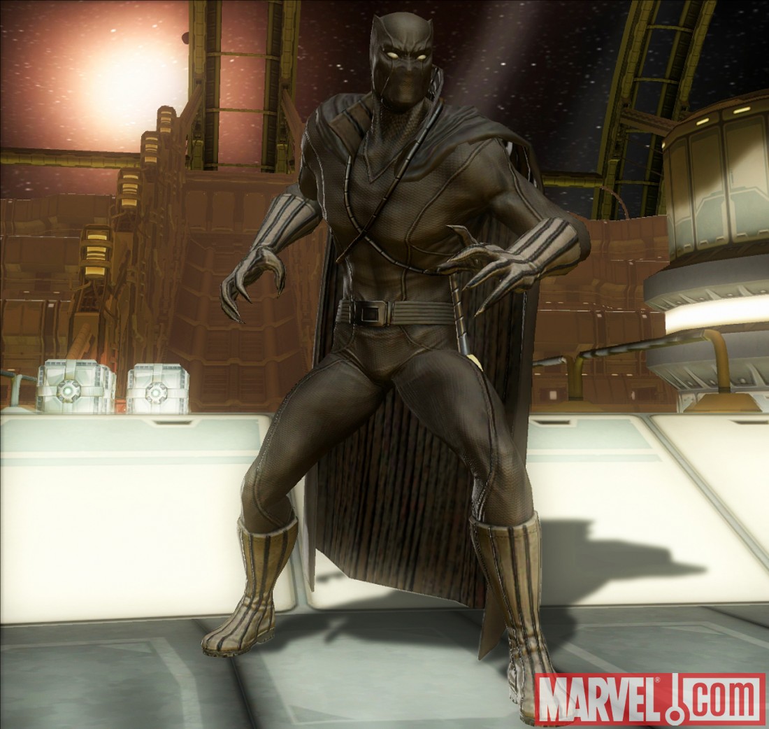 Black Panther in Marvel: Ultimate Alliance 2