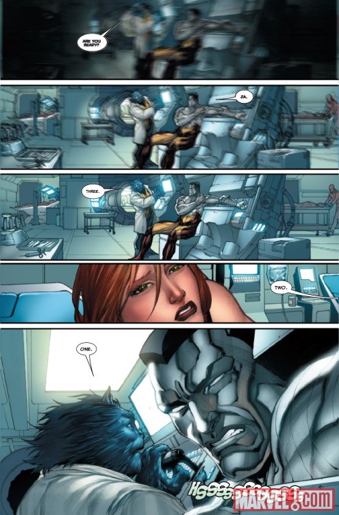 X-MEN: SECOND COMING #2 preview art by Ibraim Roberson
