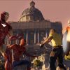 Iron Man and Spider-Man take on Captain America and Luke Cage