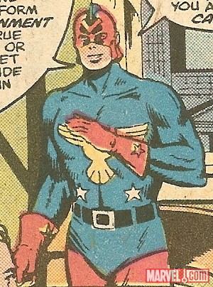 Jeff Mace as The Patriot