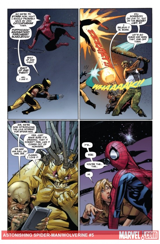 Astonishing Spider-Man & Wolverine #5 preview art by Adam Kubert