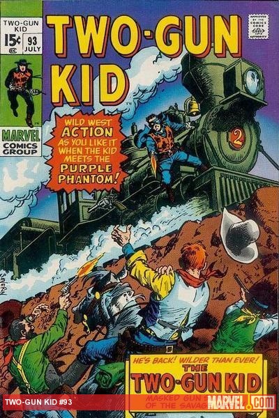 Two-Gun Kid #93 cover by John Severin