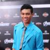 Roshon Fegan from the Disney Channel on the Avengers red carpet