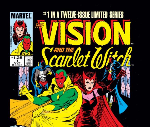 Vision and the Scarlet Witch (1985) #1 Cover