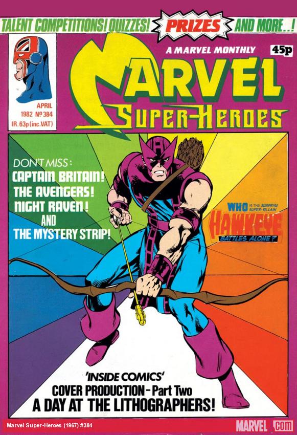 Marvel Super-Heroes Uk (1979) #384