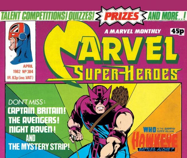 Marvel Super-Heroes (1967) #384 Cover