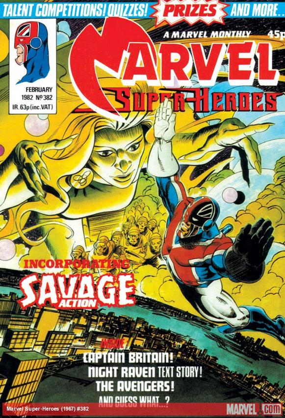 Marvel Super-Heroes Uk (1979) #382