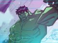 Color storyboard from Marvel's Avengers Assemble featuring the Hulk