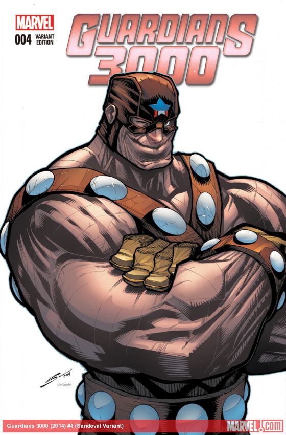 Guardians 3000 (2014) #4 (Sandoval Variant)