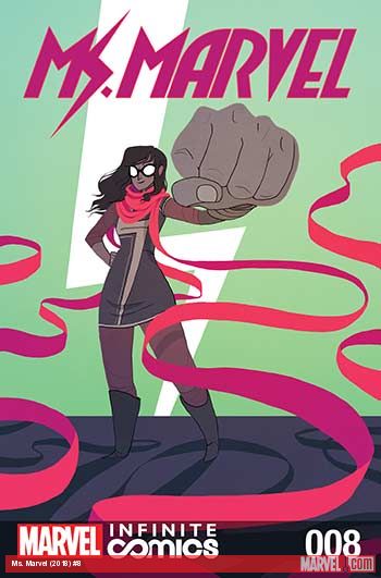 Ms. Marvel Vol. 1 Kids Infinite Comic (2018) #8