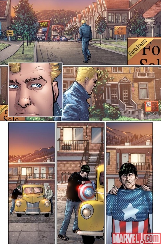 CAPTAIN AMERICA #600 Interior Art