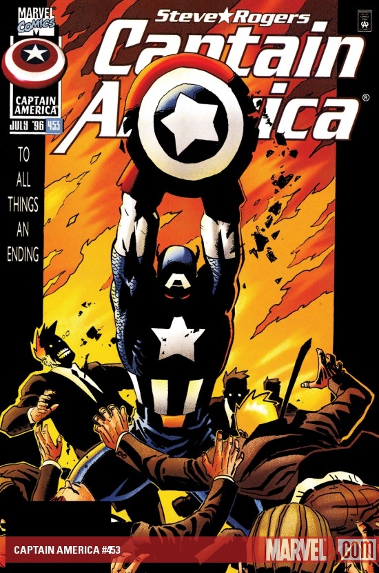 CAPTAIN AMERICA #453 COVER