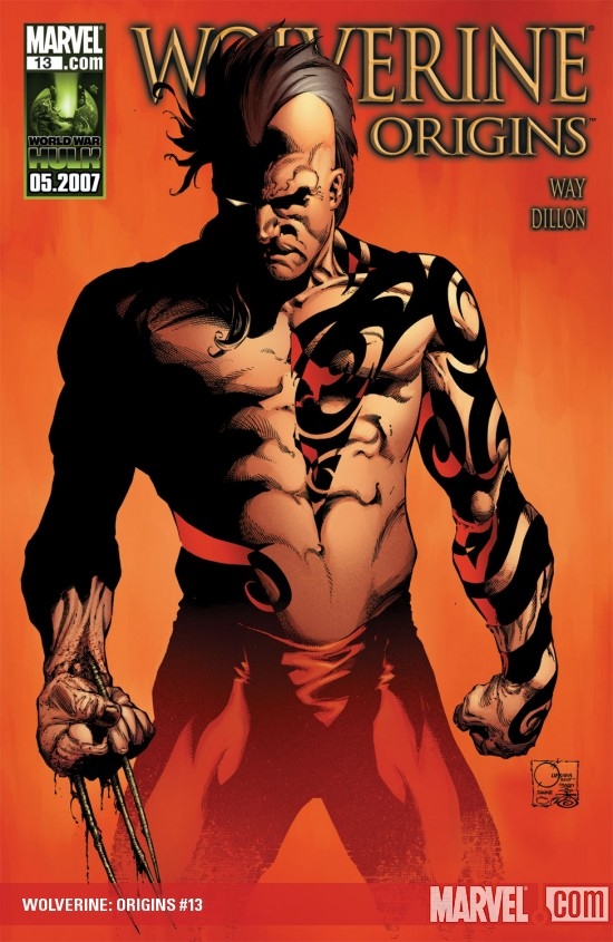 WOLVERINE: ORIGINS (2002) #13 COVER