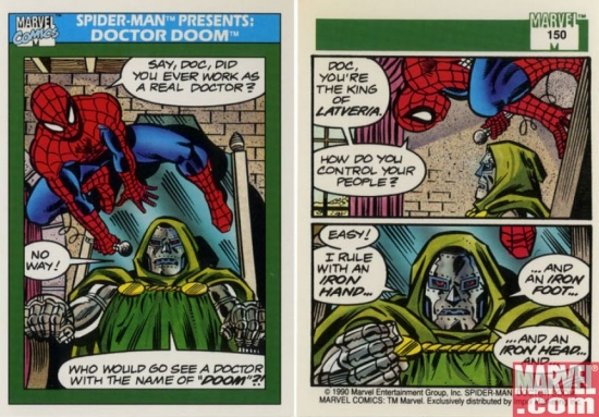 Spider-Man Presents: Dr. Doom, Card #150