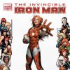 Invincible Iron Man #29 Women of Marvel variant cover by Salvador Larroca
