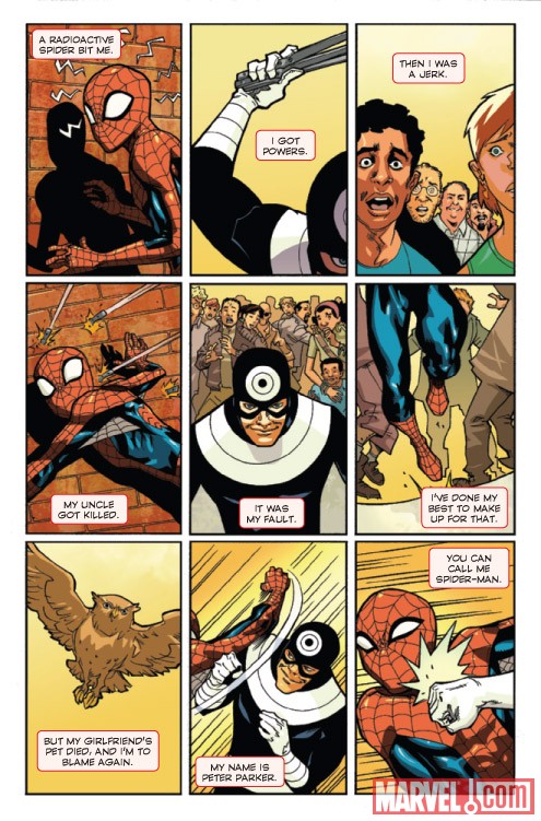 Marvel Adventures Spider-Man #5 preview art by Roberto Di Salvo