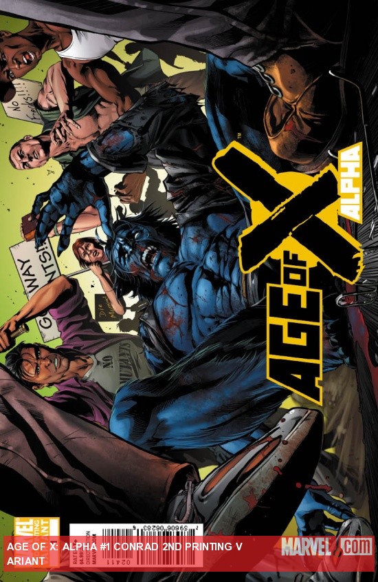 Age of X Alpha #1 Conrad 2nd Printing