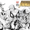 New Avengers #1 cover by Jim Hanna