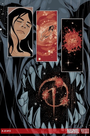 X-23 #13 preview art by Phil Noto