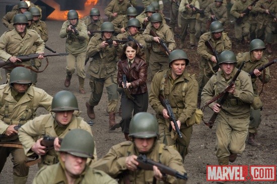 A screenshot from Captain America: The First Avenger