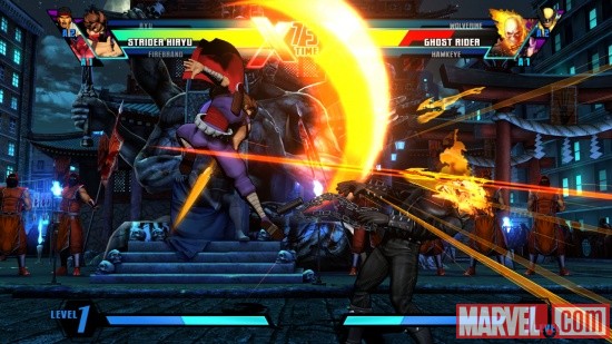 Strider Hiryu in Ultimate Marvel vs Capcom 3 by Capcom