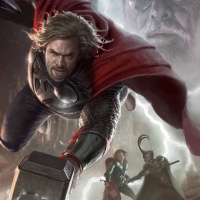 Thor SDCC 2011 exclusive concept art poster