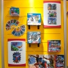 Fundex puzzles and card game display