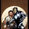 Invincible Iron Man #519 cover by Salvador Larroca