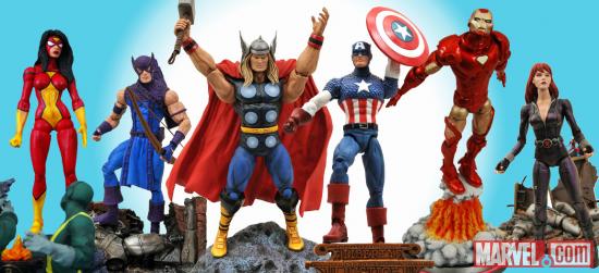 Новая коллекция фигурок Мстителей от Diamond Select Toys Новая коллекция фигурок Мстителей от Diamond Select Toys