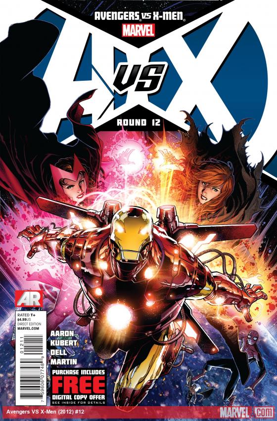Avengers vs. X-Men #12 cover art by Jim Cheung