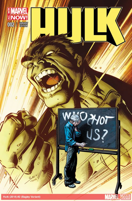 Hulk (2014) #2 (Bagley Variant)